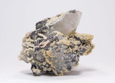 Ferberit-hübnerit, dolomit - ⚒ Yaogangxian, Chu-nan, Čína